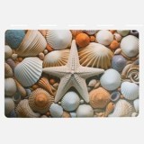 Suport Farfurii cu Model Stea de Mare, 43,5x28,5cm, Bej, CMCLASS