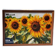 Puzzle Witty Puzzlezz, Floarea Soarelui, 500 piese