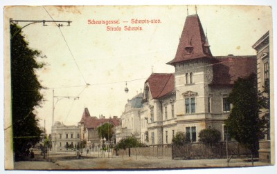P.092 SIBIU STRADA SCHEWIS SCHEWISGASSE SCHEWIS UTCA foto