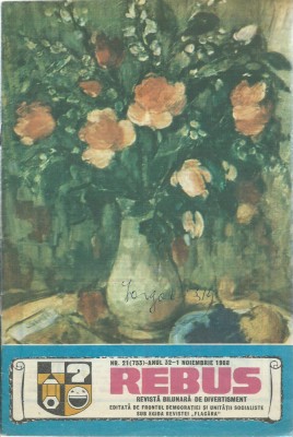 Revista Flacara Rebus nr. 21 / 1 noiembrie 1988 foto