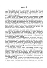Goethe Faust si Roza-Cruce | Viorica Mavrodin