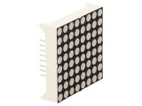 Afișaj LED Matrice 8x8 Roșu 37,9x37,9x10,2mm