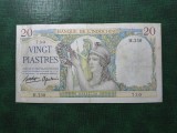 INDOCHINA FRANCEZĂ. 20 PIASTRES 1936