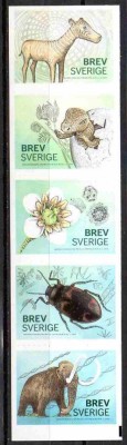 SUEDIA 2016, Fauna, Flora, Animale preistorice, serie neuzată, MNH foto