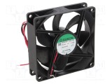 Ventilator DC axial 24V 92x92x25mm 128m3/h 46,1dBA SUNON