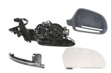 Oglinda usa exterioara Audi A4/S4 (B8), 11.2007-2009 Model Sedan; A4/S4 (B8), 2008-10.2011 Model Combi, partea Dreapta, reglare electrica; grunduit;
