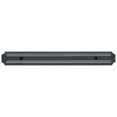 Suport magnetic pentru cutite de bucatarie IdeallStore, PVC, 49 cm, negru
