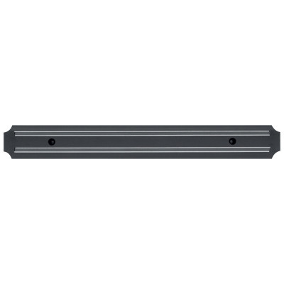 Suport magnetic pentru cutite de bucatarie IdeallStore, PVC, 49 cm, negru foto
