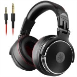 Casca OneOdio cu fir detasabil, tip over ear, utilizare profesionala, DJ, conectare prin Jack 3.5 mm | Jack 6.35 mm, difuzor 50 mm, impedanta 32 Ohm,