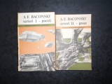 A. E. BACONSKY - SCRIERI 2 volume POEZII / PROZE