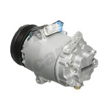 Compresor aer conditionat Opel Astra F, 1991-2002, motorizare 1.4, 66kw, 1.6, 55kw/74kw, benzina, rola curea 105 mm, 5 caneluri, Delphi tip: HARRISON