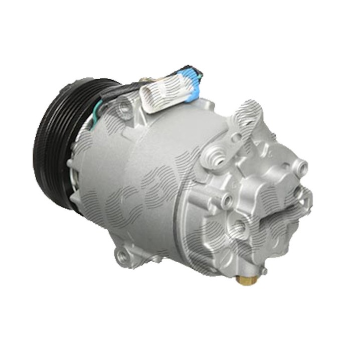 Compresor aer conditionat Opel Astra F, 1991-2002, motorizare 1.4, 66kw, 1.6, 55kw/74kw, benzina, rola curea 105 mm, 5 caneluri, Delphi tip: HARRISON