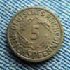 2h - 5 Reichspfennig 1925 F Germania / Pfennig Deutsches Reich, Europa