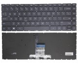 Tastatura Laptop, HP, 240 G7, 245 G7, 246 G7, iluminata, neagra, layout US