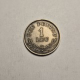 1 leu 1924 UNC Patina Deosebita
