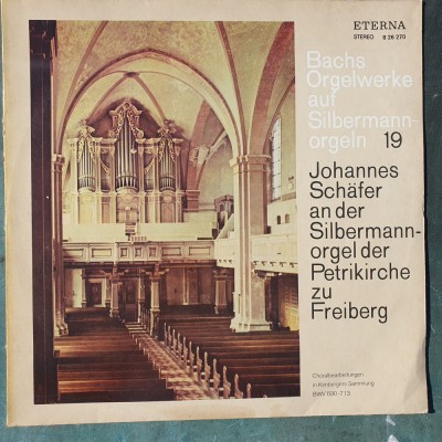 Bach orgelwerke auf Silbermann orgeln 19, Eterna, Germany stare f buna foto