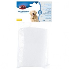 Trixie Absorbant Absorbent Belly Belt Pads pentru caine L 10 buc. foto
