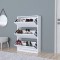 Dulap pantofi Aurskog 110x73,5x24cm pal alb [en.casa] HausGarden Leisure