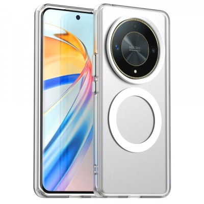 Husa MagSafe pentru Honor Magic6 Lite, Techsuit, CandyCase, Alba foto