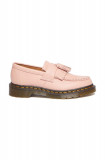 Dr. Martens mocasini de piele Adrian femei, culoarea roz, cu toc plat, DM22760329