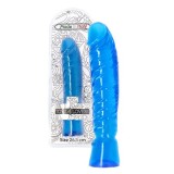 Dildo XXL, Albastru Transparent [26,5 cm x 5 cm ]