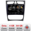 Navigatie Mercedes C W203 2001-2007 5510-clk Android Octa Core 720p 4+64 DSP 360 camera carplay android auto CarStore Technology