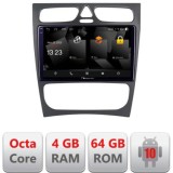 Navigatie Mercedes C W203 2001-2007 5510-clk Android Octa Core 720p 4+64 DSP 360 camera carplay android auto CarStore Technology