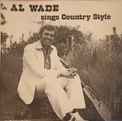 Disc vinil, LP. Sings Country Style (CU AUTOGRAFUL ARTISTULUI)-AL WADE foto