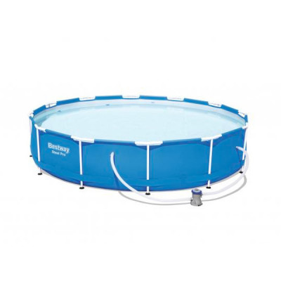 Piscina cu Cadru Metalic Bestway Steel Pro Ground Pool - 366 x 76 cm foto