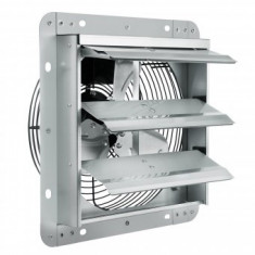 Ventilator evacuare pentru spatii comerciale, sere, depozite, Metal, 27 W, 1250 m&sup3;/h, diametru 254 mm