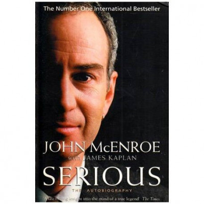 John McEnroe, James Kaplan - Serious - the autobiography - 111981 foto