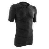 Tricou termic Fotbal Keepdry 500 Negru Adulți