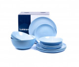 Set serviciu de masa Luminarc Diwali, 19 piese, light blue Handy KitchenServ