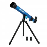 Cumpara ieftin Telescop albastru pentru copii, cu aplicatie de mobil, Lioness, 64 x 8 x 20 cm