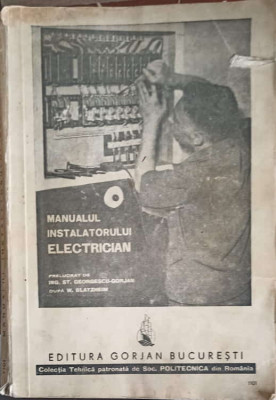 MANUALUL INSTALATORULUI ELECTRICIAN-W. BLATZHEIM foto