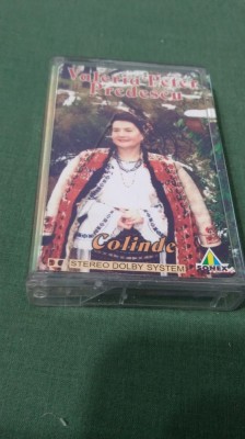 CASETA AUDIO VALERIA PETER PREDESCU -COLINDE ORIGINAL FOARTE RARA !! foto