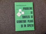 Probleme de sinteza geometrie plana si in spatiu GH SIMIONESCU RF9/0