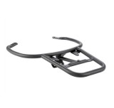 Portbagaj cromat spate (pentru cutie bagaj) Vespa GT-GTS-GTV - GTV Sei Giorni 4T LC 125-200-250-300cc - culoare: negru mat