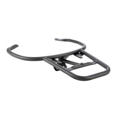 Portbagaj cromat spate (pentru cutie bagaj) Vespa GT-GTS-GTV - GTV Sei Giorni 4T LC 125-200-250-300cc - culoare: negru mat foto
