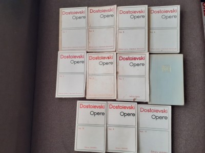 Dostoievski - Opere (11 volume) EDITIE COMPLETA foto
