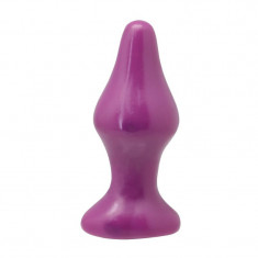 Dildo Anal Jelly Plug Viola, Erotica, 10 cm x 4 cm foto