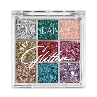 Trusa Fard Glitter, Handaiyan, 9 culori, 03 foto
