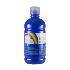 Vopsea Tempera MILAN, 500 ml, Albastru Marin, Tempera Lichida, Tempera 500 ml, Culori Tempera 500 ml, Vopsea Tempera 500 ml, Vopsele Tempera, Acuarele