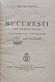 Cumpara ieftin Bucuresti. Ghid istoric si artistic (1938) - 1938 - Grigore Ionescu (AE5)