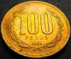 Moneda 100 PESOS - CHILE, anul 1998 * cod 2370, America Centrala si de Sud