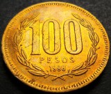 Cumpara ieftin Moneda 100 PESOS - CHILE, anul 1998 * cod 2370, America Centrala si de Sud