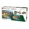 Puzzle 1000 piese+covoras Franta, Burgundy