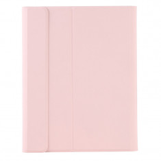 Husa Tableta TPU OEM Candy cu Tastatura Bluetooth si suport creion pentru Apple iPad Pro 11 (2018) / Apple iPad Pro 11 (2020), Roz