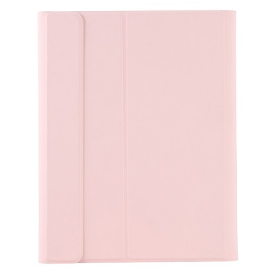 Husa Tableta TPU OEM Candy cu Tastatura Bluetooth si suport creion pentru Apple iPad 9.7 (2018) / Apple iPad 9.7 (2017), Roz foto