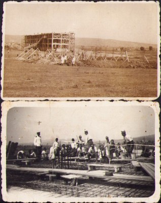 HST M587 Lot 2 poze construcția aeroportului Someșeni Cluj 1935 foto